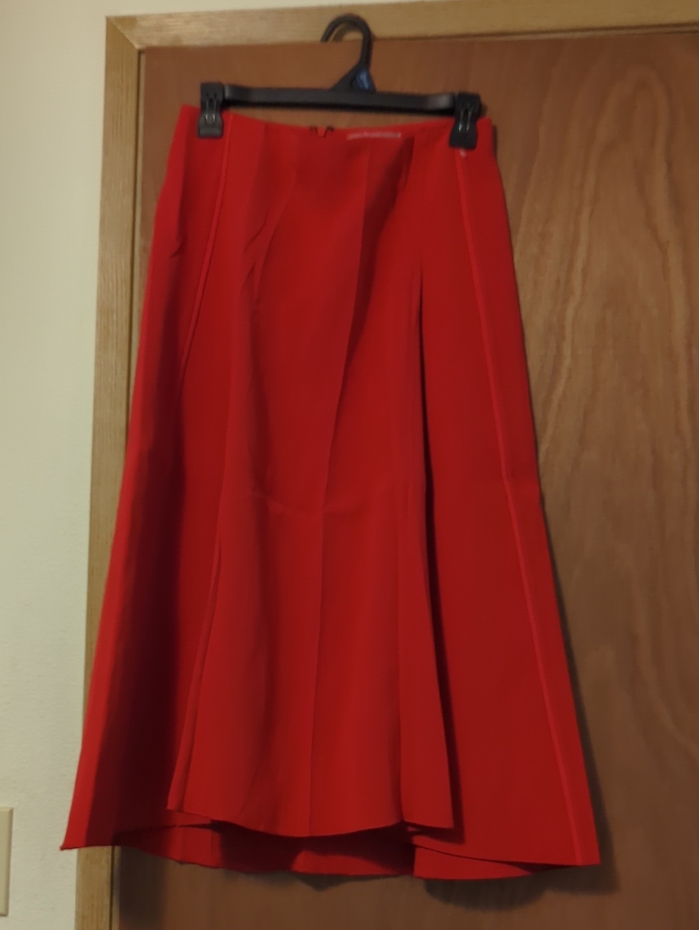 Reed Krakoff Bright Red A-Line Skirt